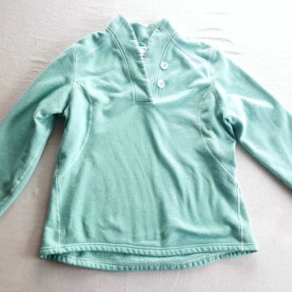 The north face double button sweatshirt XL